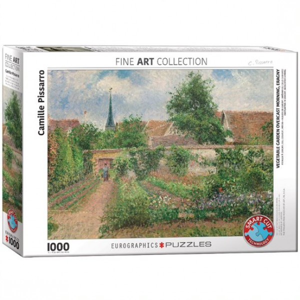 Ogród warzywny o poranku, Pissarro, 1000el. (Smart Cut Technology)​ - Sklep Art Puzzle